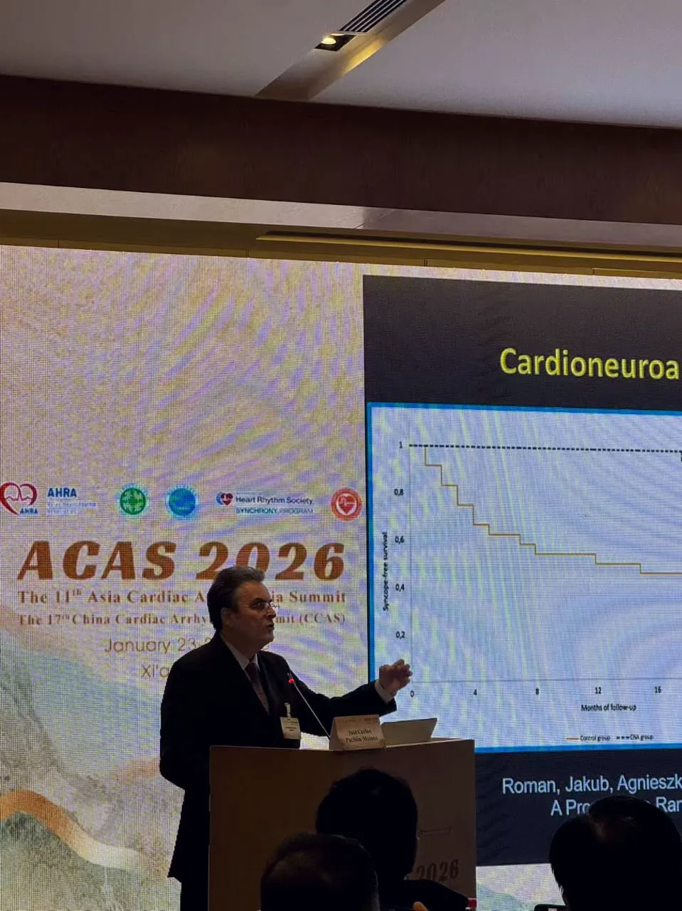 Prof. Dr. José Carlos Pachón participa do Asia Cardiac Arrhythmia Summit 2026, na China